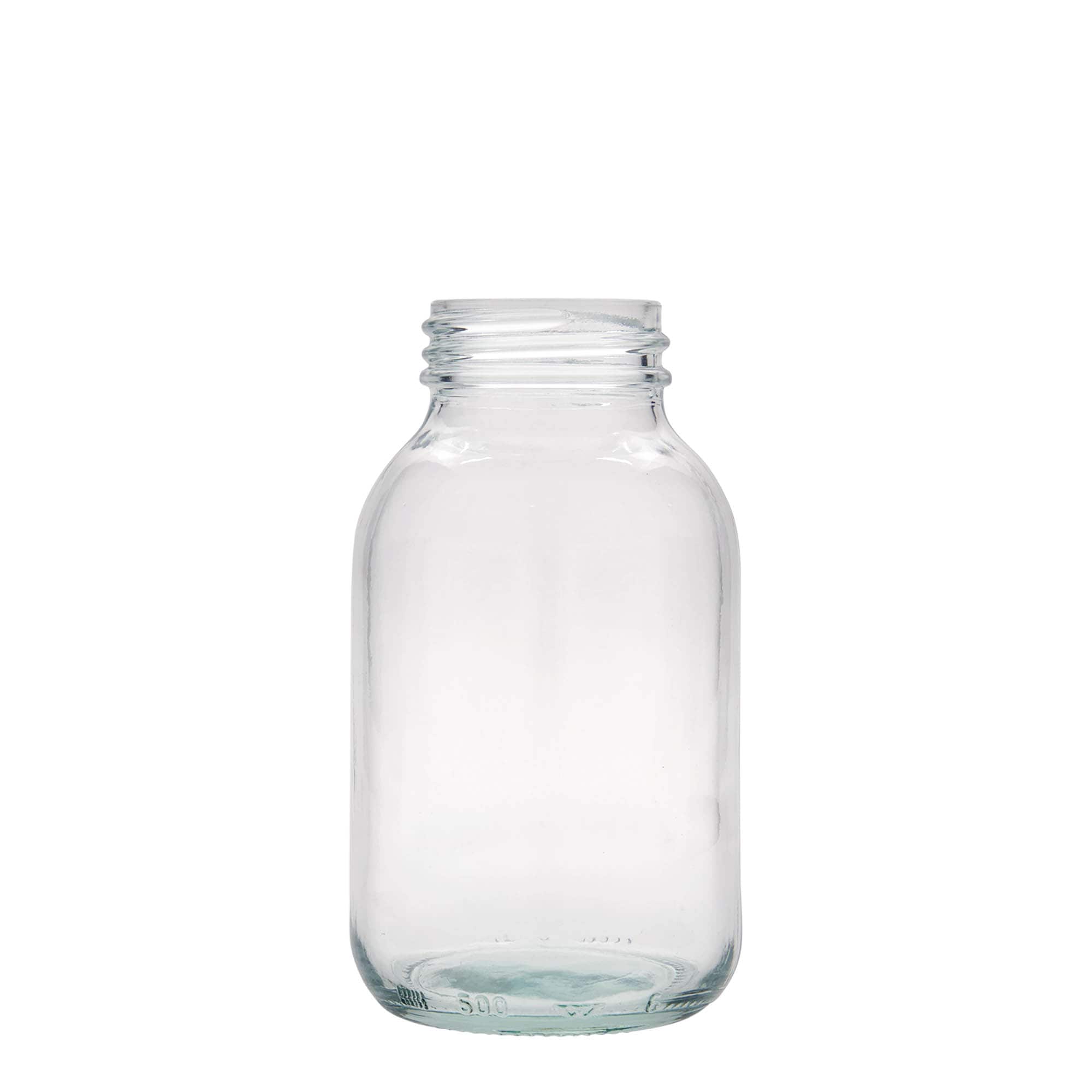 500 ml vid halsglas, mynning: DIN 55