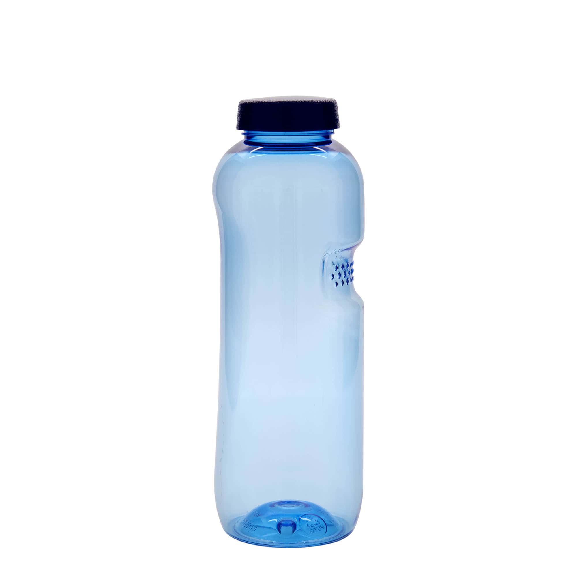 750 ml PET-drickflaska 'Kavodrink', plast, blå