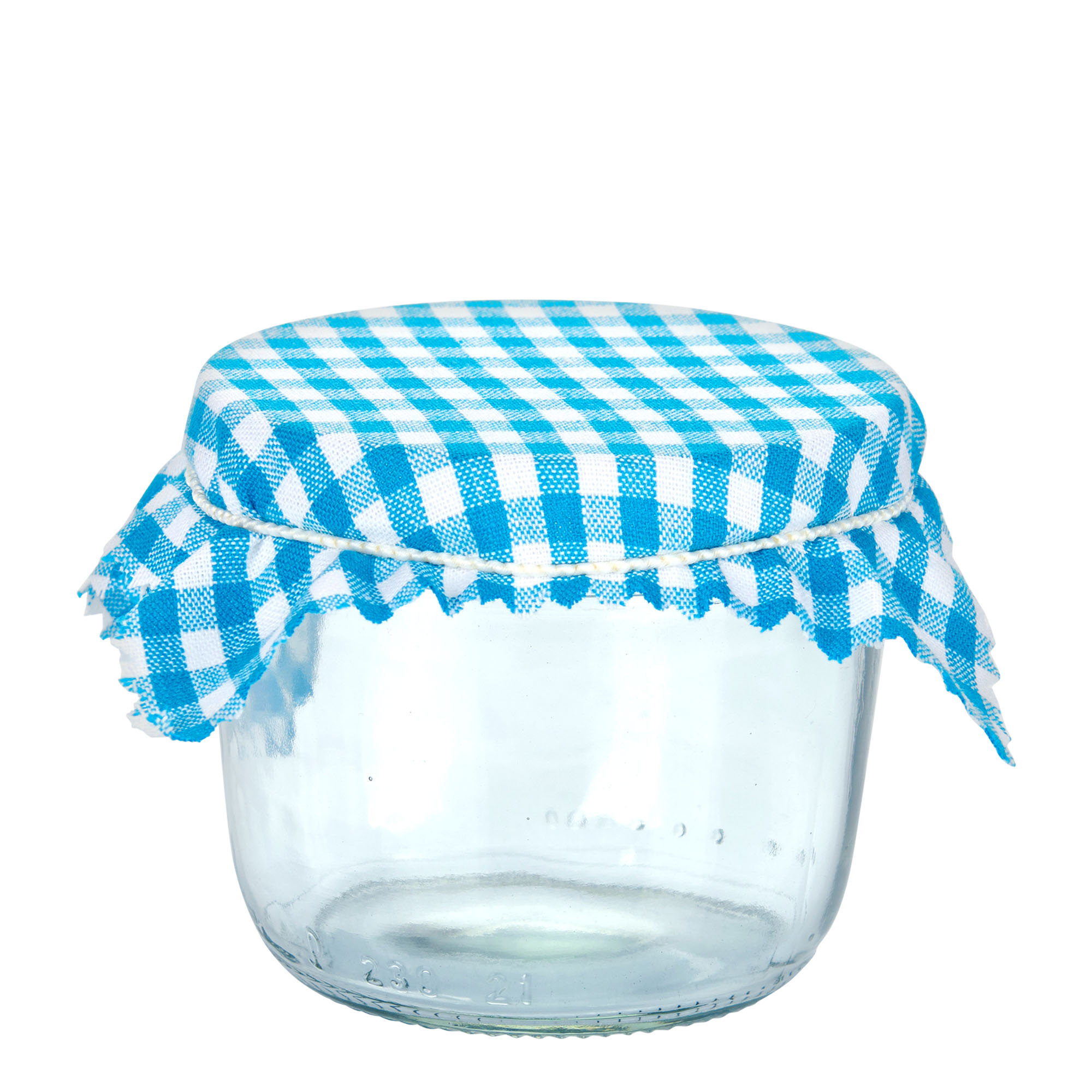 Rutigt tygunderlägg 12x12, kvadratiskt, textil, blått, öppning: TO38-TO53 Rutigt tygunderlägg 12x12, kvadratiskt, textil, blått, öppning: TO38-TO53