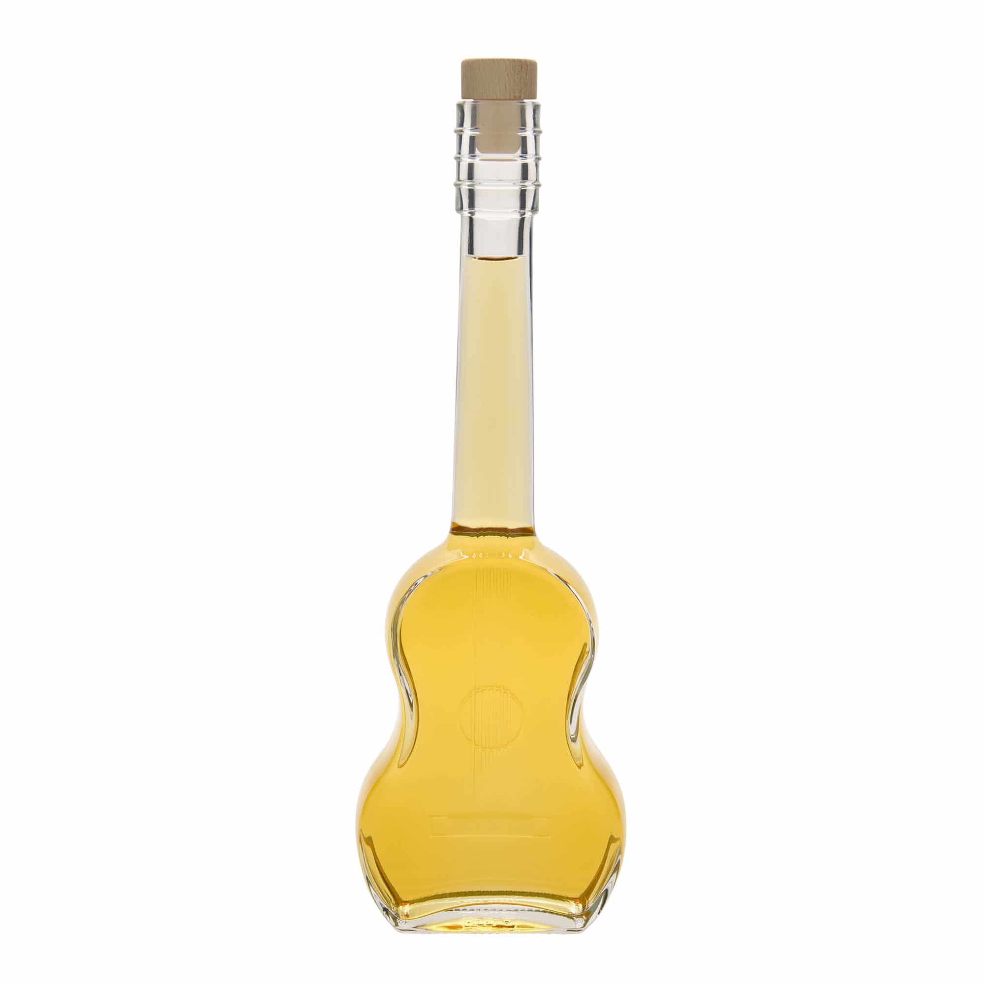 500 ml glasflaska 'Gitarr', mynning: kork