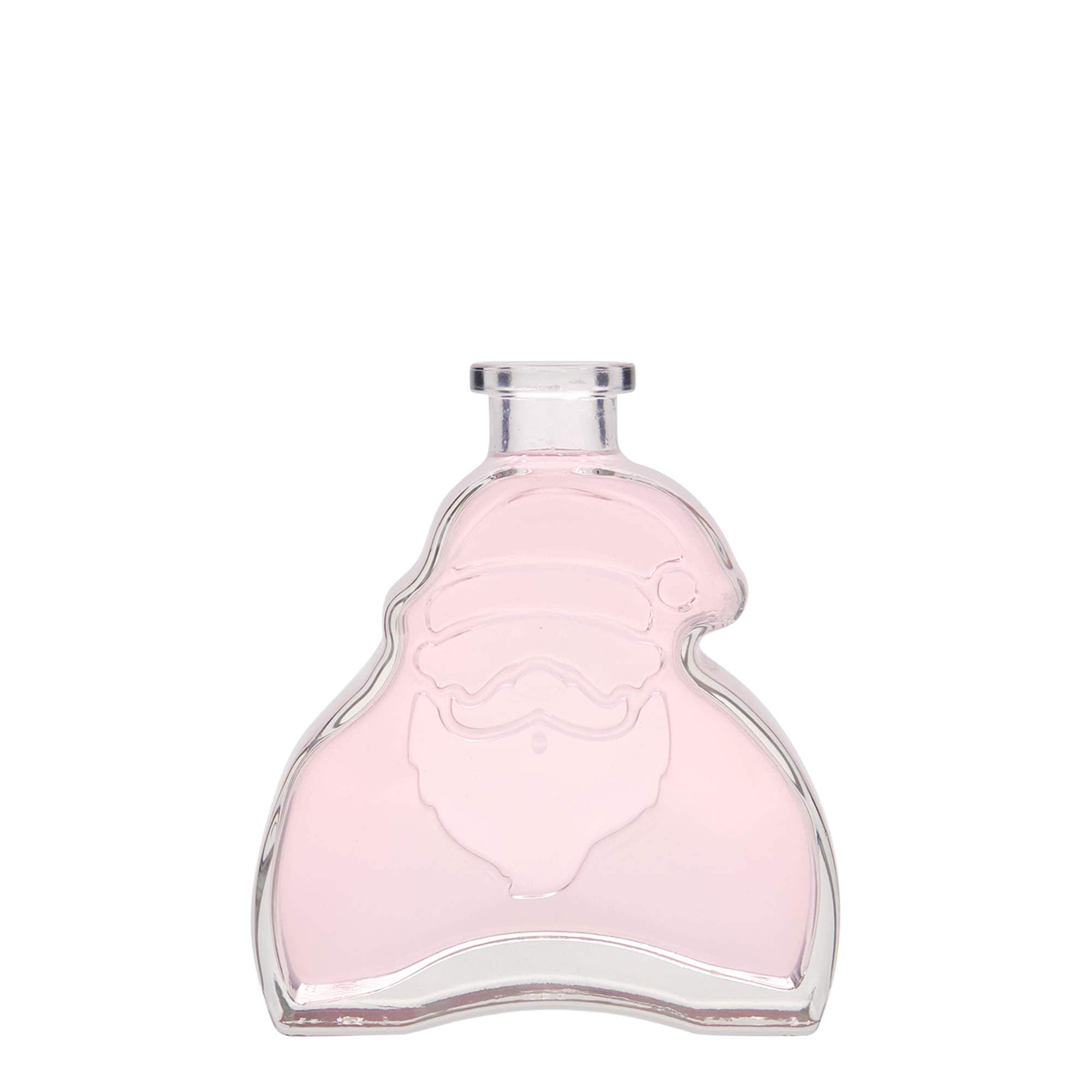 200 ml glasflaska 'Jultomten', öppning: kork