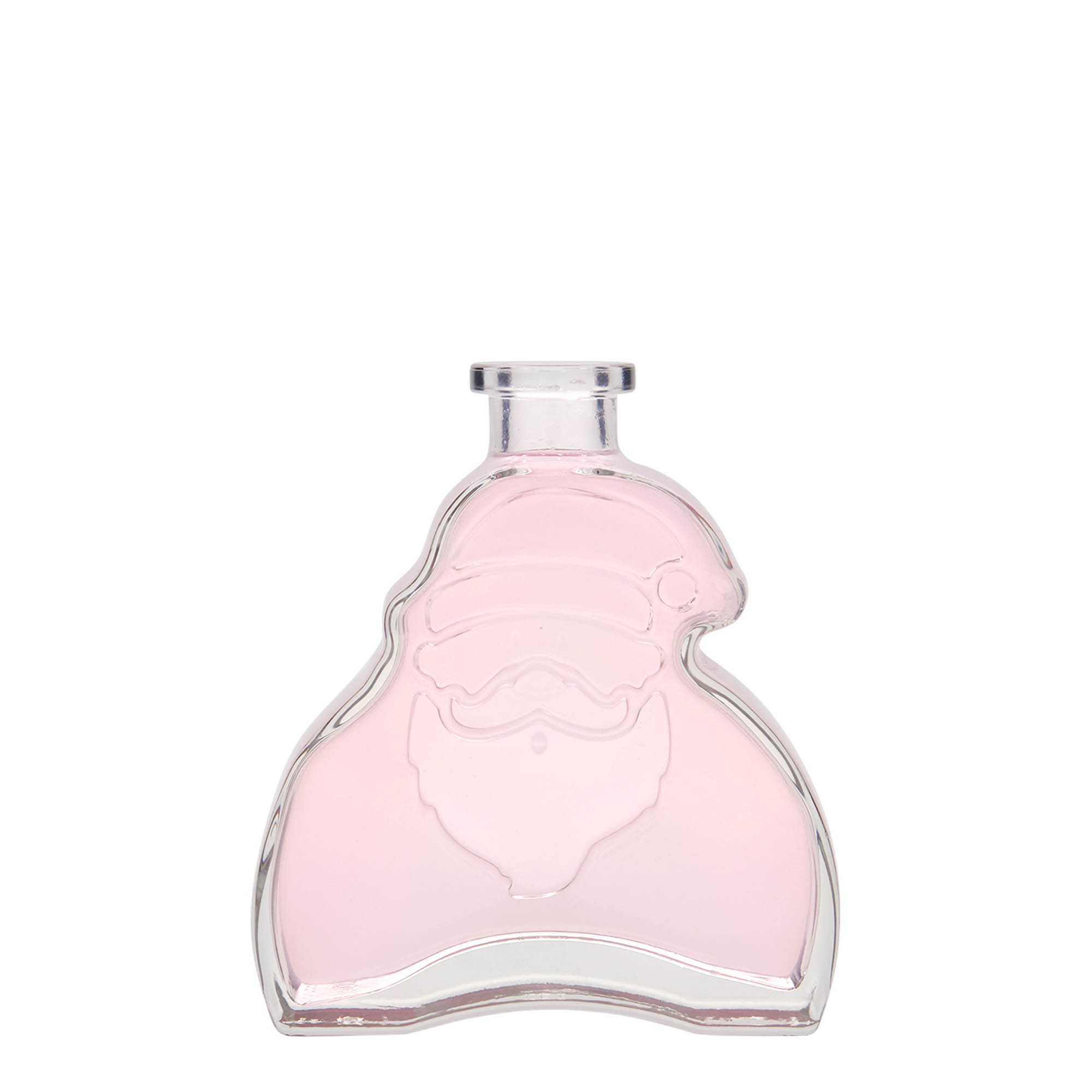 200 ml glasflaska 'Jultomten', öppning: kork