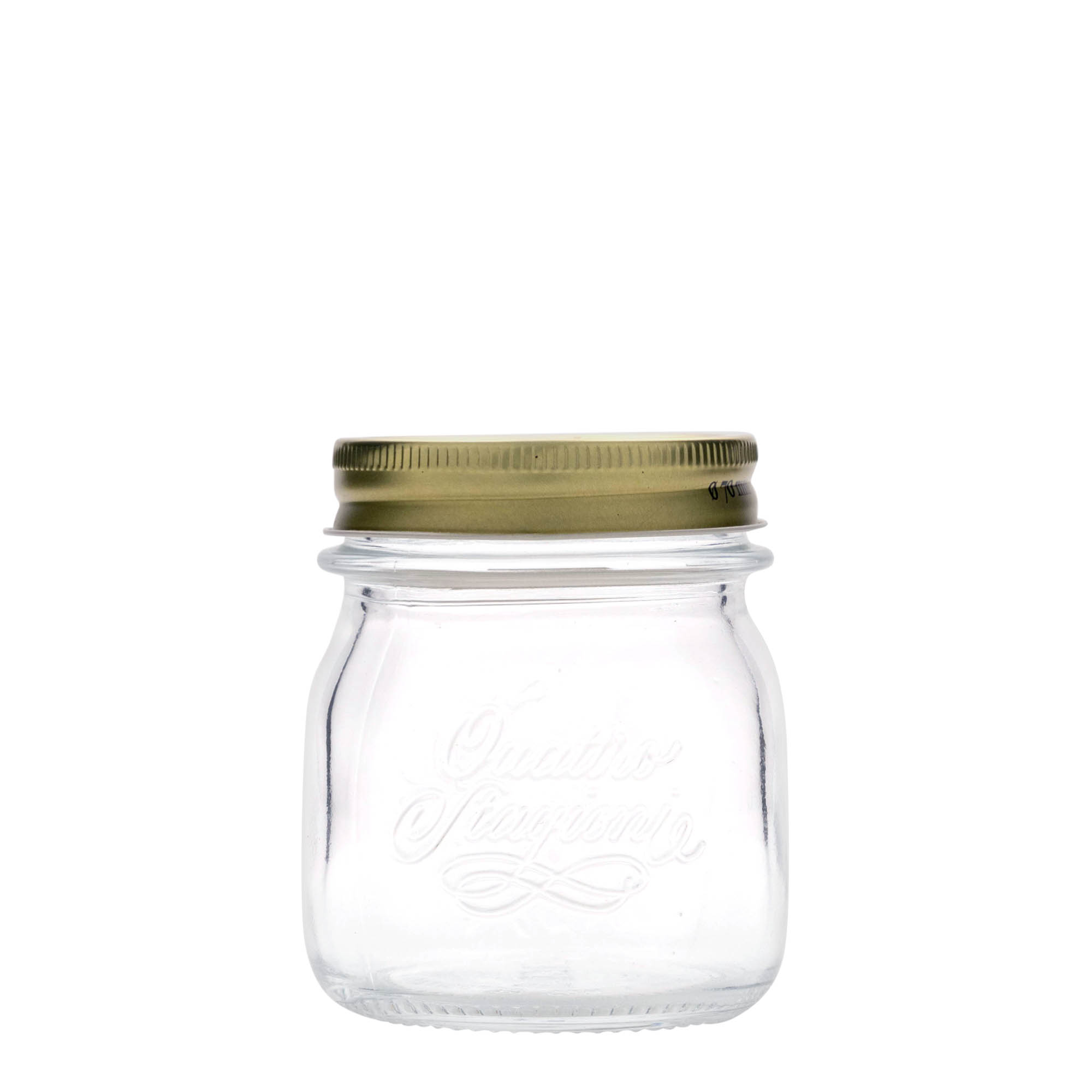 250 ml glas 'Quattro Stagioni', öppning: skruvlock 250 ml glas 'Quattro Stagioni', öppning: skruvlock