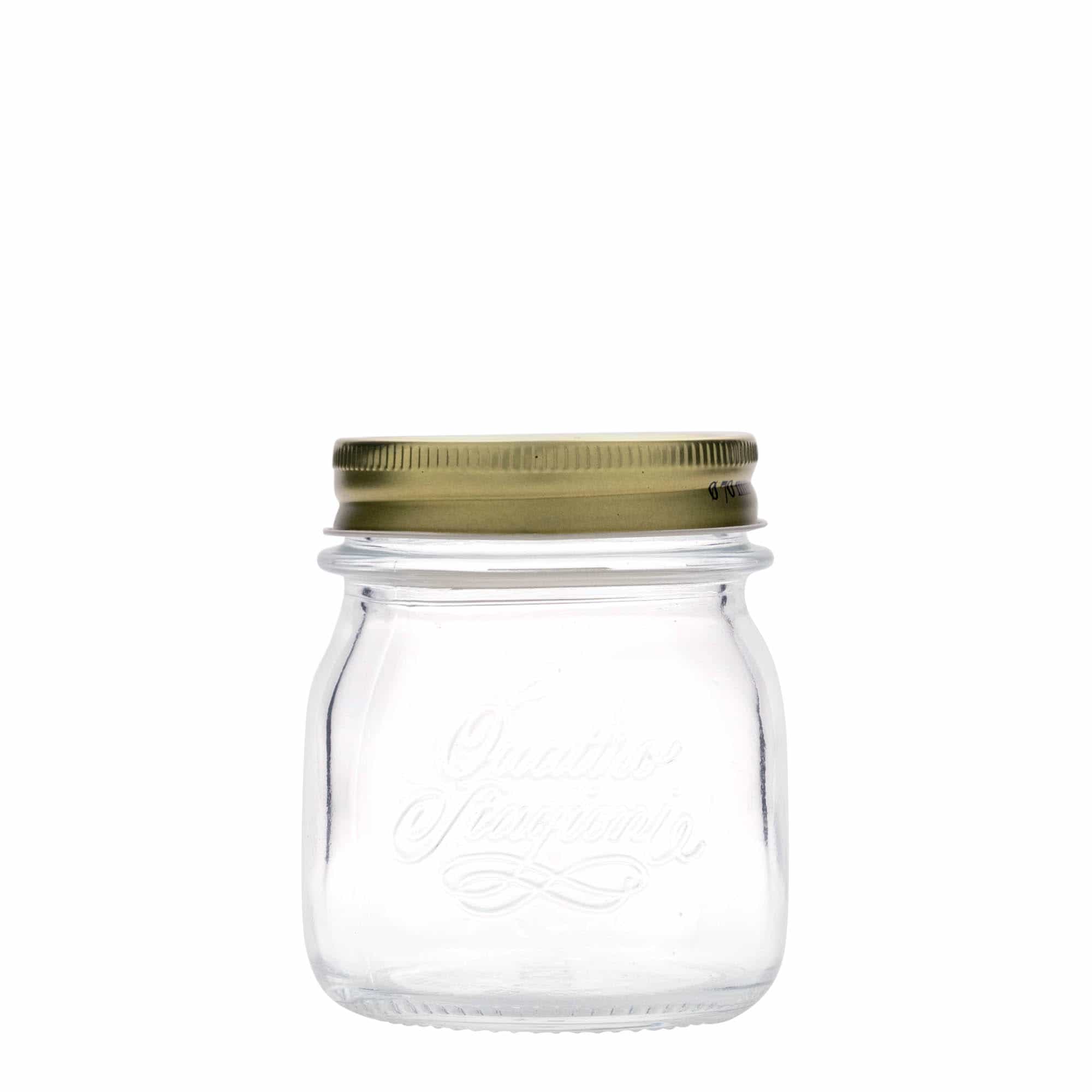 250 ml glas 'Quattro Stagioni', öppning: skruvlock
