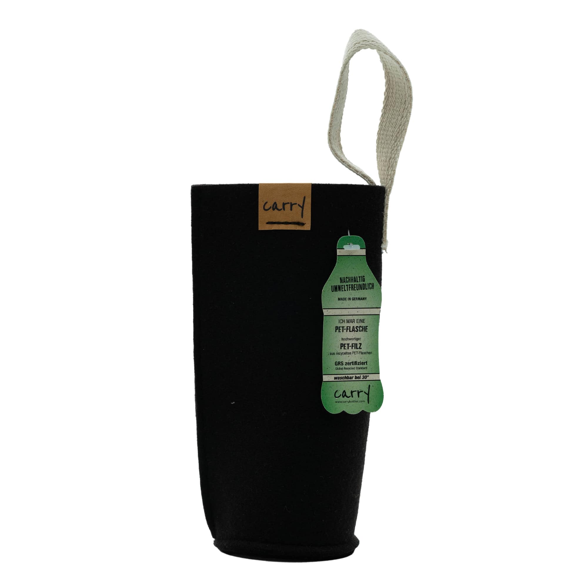 CARRY-ärm, textil, svart